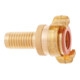 GEKA plus Raccord de tuyau SH-K, MS, 1/2", 13mm, DVGW, KTW BWGL, SB-1
