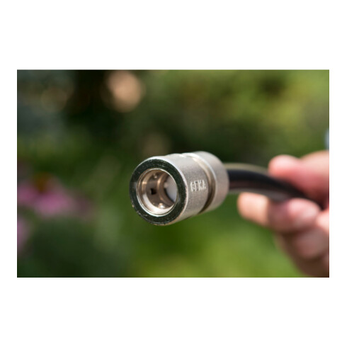 GEKA plus Raccord de tuyau SY, WS, MS, 3/4, 19 mm, SB avec arrêt d'eau plus