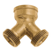 GEKA plus Raccord en T MS, FI G3/4", 2x FM G3/4", SB