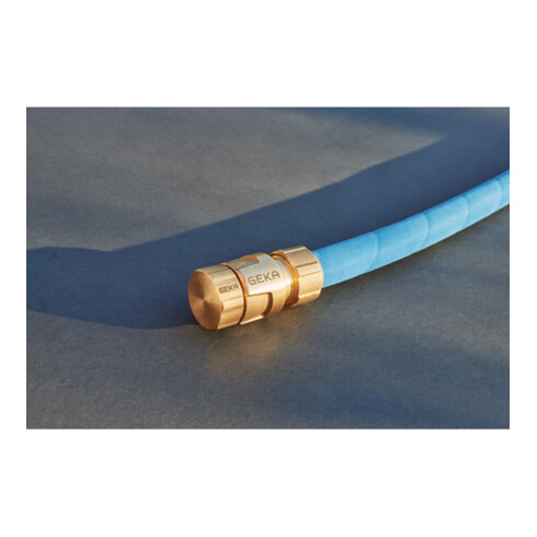 GEKA plus-Raccord mâle, système de raccordement, KTW, laiton brillant