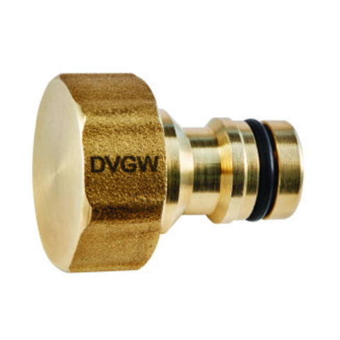 GEKA plus-Raccord mâle, système de raccordement, KTW, laiton brillant