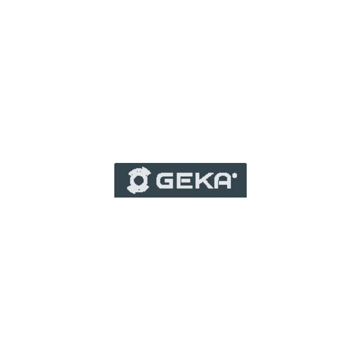 GEKA plus Super-Brause IG G3/4 MS conisch met rubberen ring 150mm-plaat
