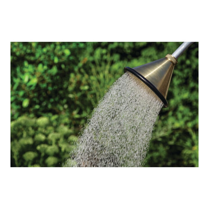GEKA plus Super-Brause IG G3/4 MS konisch Gummiring 150mm-Platte