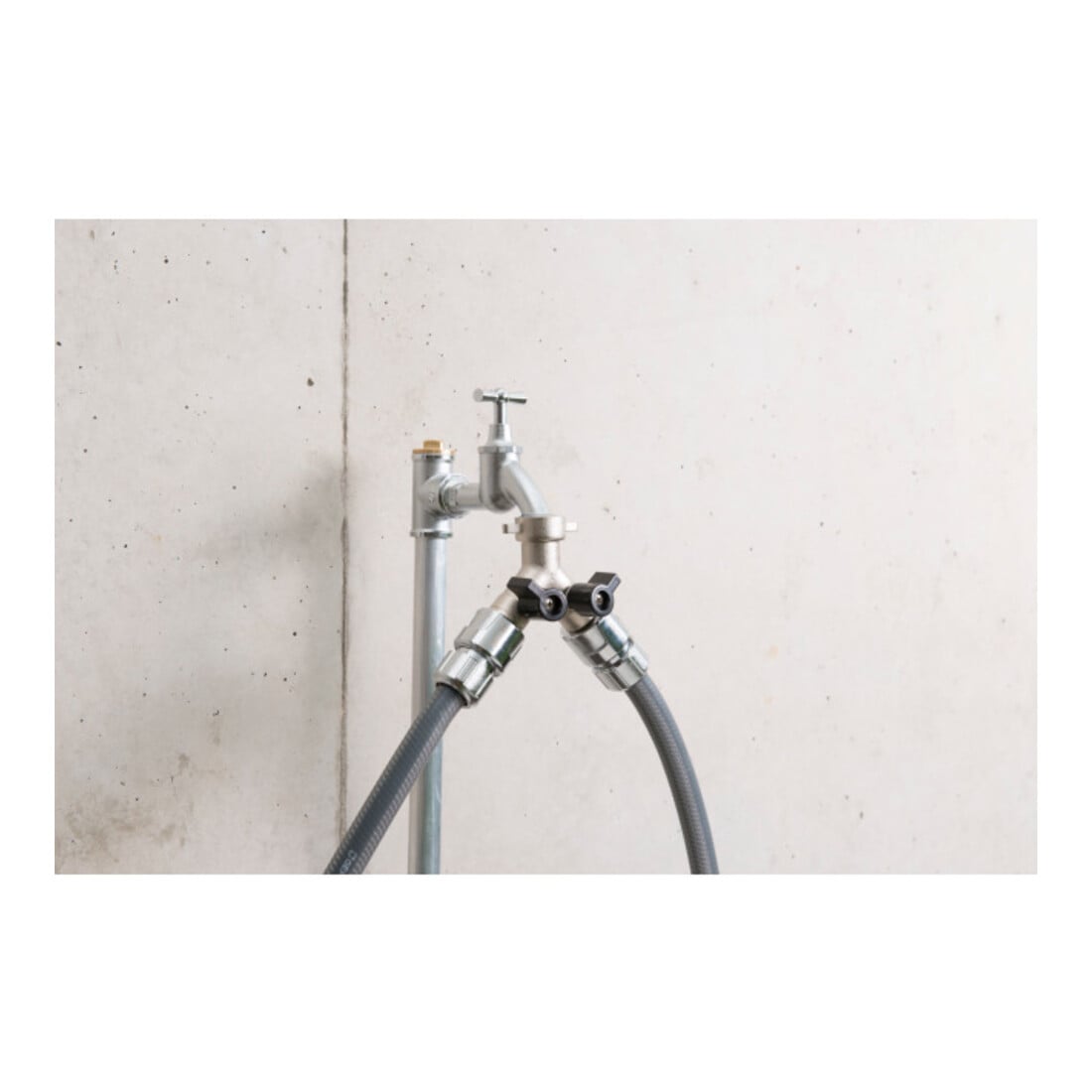 GEKA plus-Zweiwegeventil Stecksystem IG G 3/4" MS Cr EAN