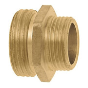 GEKA® Gewindenippel MS 6kt., 2xAG G3/4",SB-2