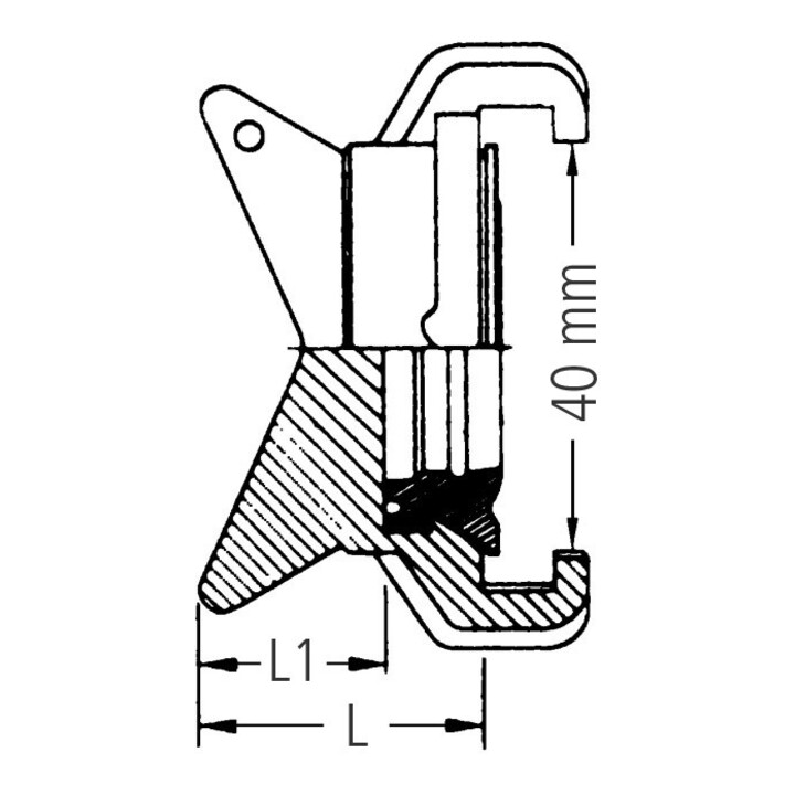 GEKA® plus-Blindkupplung KS