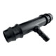GEKA Raccord goutte à goutte en T réducteur 16 mm à 6 mm 5x