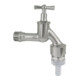 GEKA Robinet 3/4" Mâle G3/4MS Cr mat avec aérateur de tuyau-3