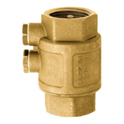 GEKA Robinet intermédiaire avec vis de purge, MS, 2xFI G1.1/4", SB Vis de purge MS-2