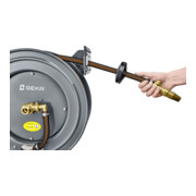 GEKA Schlauchaufroller plus ,PA20GSK, inkl 15m-EPDM-Schlauch EURO TRIX 3/4-5