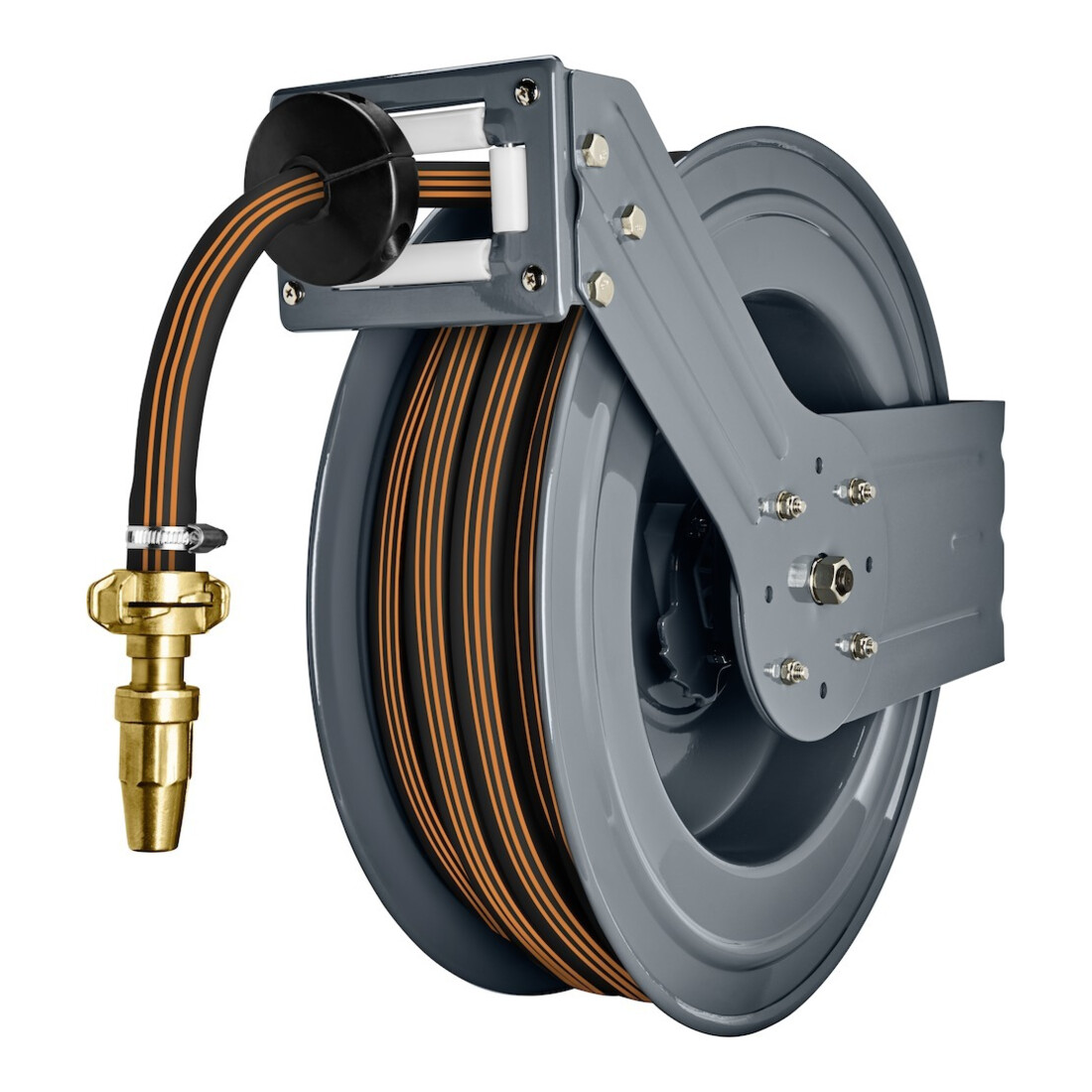 GEKA Schlauchaufroller plus ,PA20GSK, inkl 15m-EPDM-Schlauch EURO TRIX 3/4