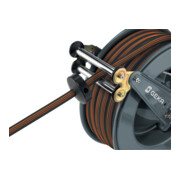 GEKA Schlauchaufroller plus ,PA30GSK, inkl 25m-EPDM-Schlauch EURO TRIX 3/4-5