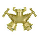 GEKA Valve deux voies MS avec valve R et raccord, emballage suspendu et raccord, emballage suspendu-1