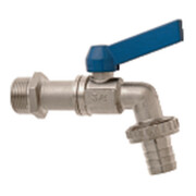 GEKA Vanne à bille MS avec poignée bleue, 3/4", SB avec poignée bleue