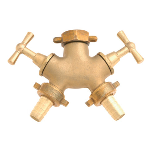GEKA Vanne à deux voies MS FI G3/4", embout 1/2", SB 2x13mm embout SB