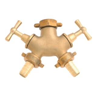 GEKA Zweiwegeventil MS IG G3/4", Tülle 1/2",SB 2x13mm Tülle SB