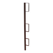 Geländerpfosten lack.z.Einstecken 2,8kg MÜBA-1