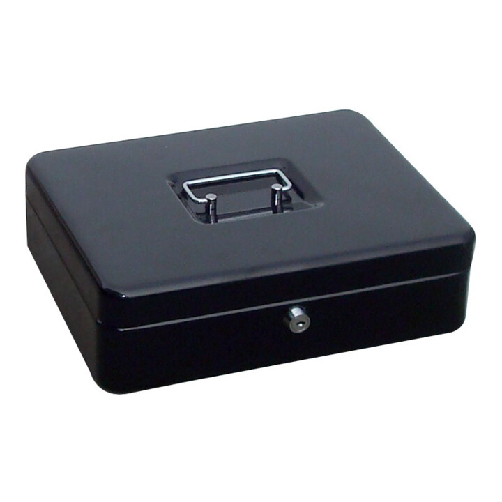 Geldkassette,schwarz Euroein.,300x240x90