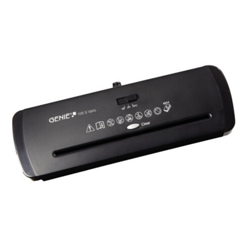GENIE Aktenvernichter 106 S Vario 12487 ohne Korb