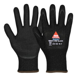 Gants de protection contre les coupures Genua Grip Noir HPPE et fibre de verre