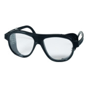 Georg Schmerler Schutzbrille EN 166 Bügel schwarz,Scheiben klar Nylon,Ku.