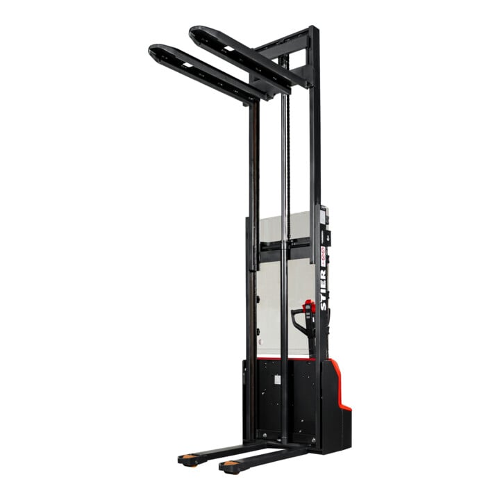 Gerbeur électrique STIER ELY-12, capacité de charge 1 200 kg, hauteur de levage 2 900 mm