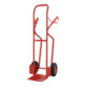 Gerbeur H.1290mm shovel-L245xW300mm pneus pneumatiques Trgf.150 kg rouge carmin-1