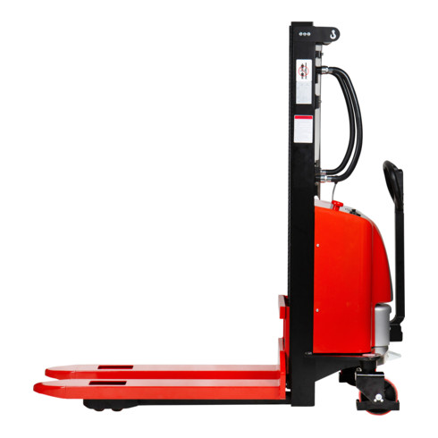 Gerbeur semi-électrique STIER SEL-10 capacité de charge 1 000 kg, hauteur de levage 2 500 mm