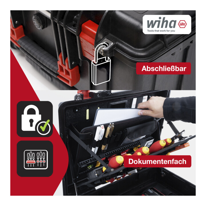 Gereedschapkoffer XL 2 Trolley electric 60-delig (45795)
