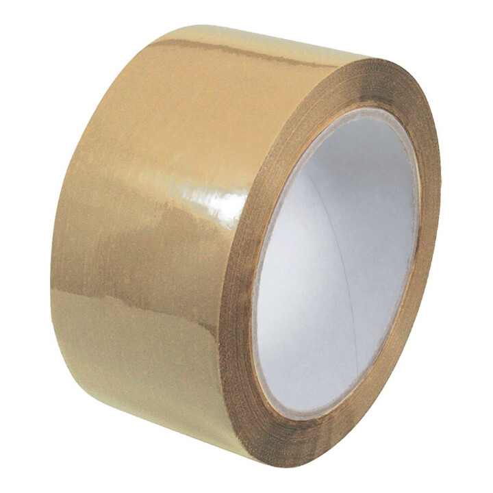 Gerlinger PP-verpakkingsplakband 50 mm x 66 m transparant natuurrubberlijm stil