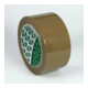 Gerlinger Ruban adhésif d'emballage BOPP 50 mm x 66 m, transparent, colle en caoutchouc naturel, silencieux-1