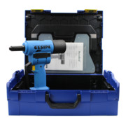 Gesipa AccuBird 2A 1L in L-Boxx (2 Li-Ion Akku 1,3 Ah / Ladegerät)