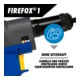 Gesipa Appareil de pose d'écrous à sertir FireFox 1 pneumatique-hydraulique