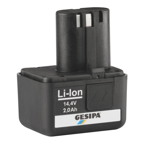 GESIPA Batterie Li-Ion à changement rapide, Capacité: 2,0 Ah