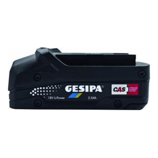 GESIPA Batterie Li-Ion à changement rapide, Capacité: 2,0 Ah