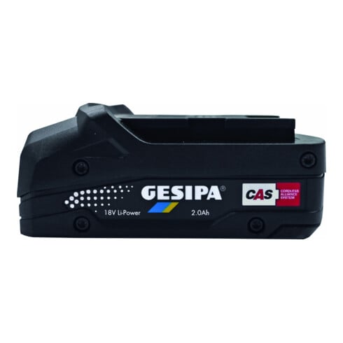 GESIPA Batterie Li-Ion à changement rapide, Capacité: 2,0 Ah