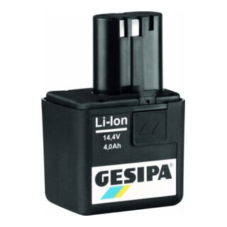 Gesipa Batterie Li-ion à échange rapide, capacité : 4,0 Ah