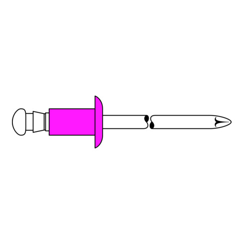 Gesipa Blindklinknagel  Plastic