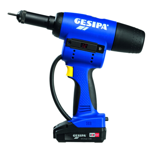 Gesipa blindklinkmoeraanzetter FireBird Pro op batterijen, type: CAS