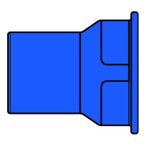 Gesipa blindklinkmoeren staal vierkant M 5 x 7 x 12