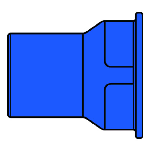 Gesipa blindklinkmoeren staal vierkant M 6 x 9 x 15,5