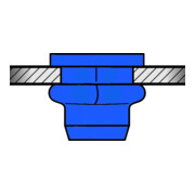 Gesipa blindklinkmoeren staal vierkant M 6 x 9 x 15,5-3