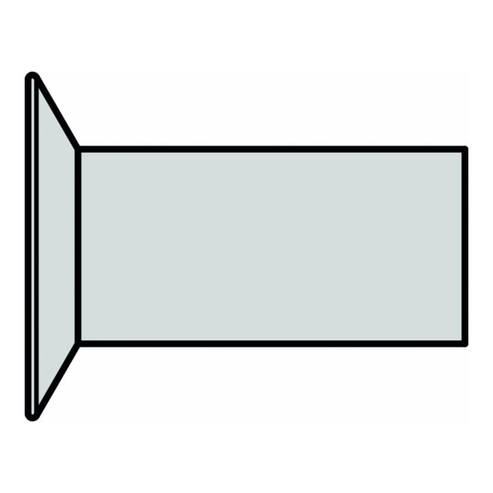 Gesipa Blindklinknagel G-Speed® Alu Verzonkenkop 4,0 x 4,0 Lengte: 485 mm Standaardmaat