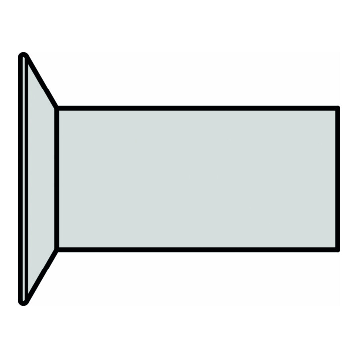 Gesipa Blindklinknagel G-Speed® Alu Verzonkenkop 4,8 x 4,0 Lengte: 485 mm Standaardmaat
