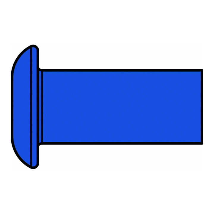 Gesipa Blindklinknagel G-Speed® Staal Platte Ronde Kop 4.8 x 4.0 Lengte: 485 mm Overmaats