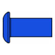 Gesipa Blindklinknagel G-Speed® staal platte ronde kop 4 x 7 Lengte: 485 mm Overmaat
