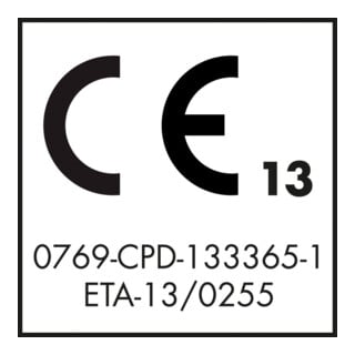 GESIPA Blindniet PolyGr. Alu/Nirosta 4,8 x 17mm RAL 7016