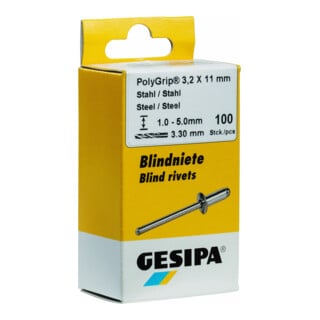 Gesipa Blindniete Mini-Pack Kupfer/Bronze
