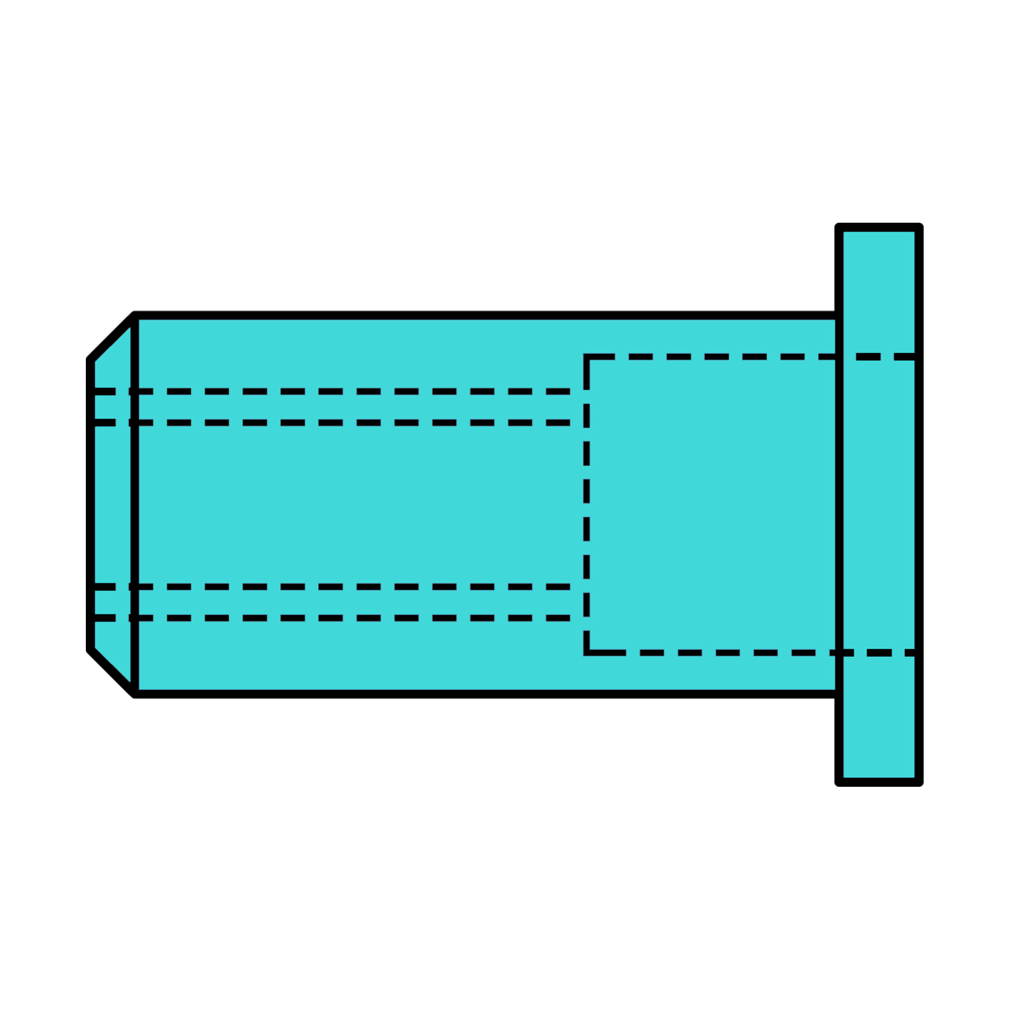 Gesipa Blindnietmuttern A2-Edelstahl M 8 x 11 x 17