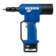 Gesipa Blindnietmuttern-Setzgerät FireBird (2 Li-Ion Akkus 2 Ah / Ladegerät)